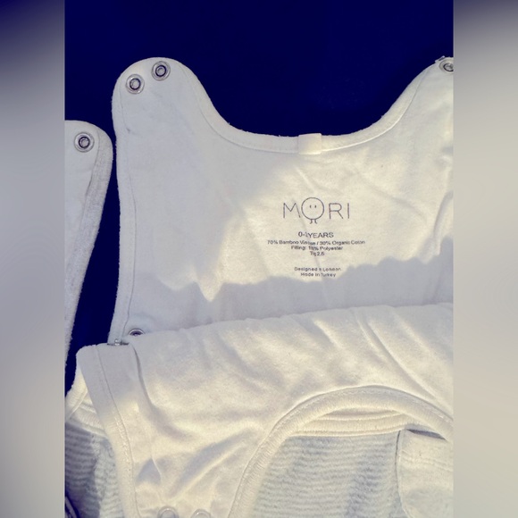 Set of Mori clever sleep sacks 2.5 tog (winter weight) - Picture 4 of 8